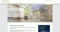 Desktop Screenshot of mivune.com